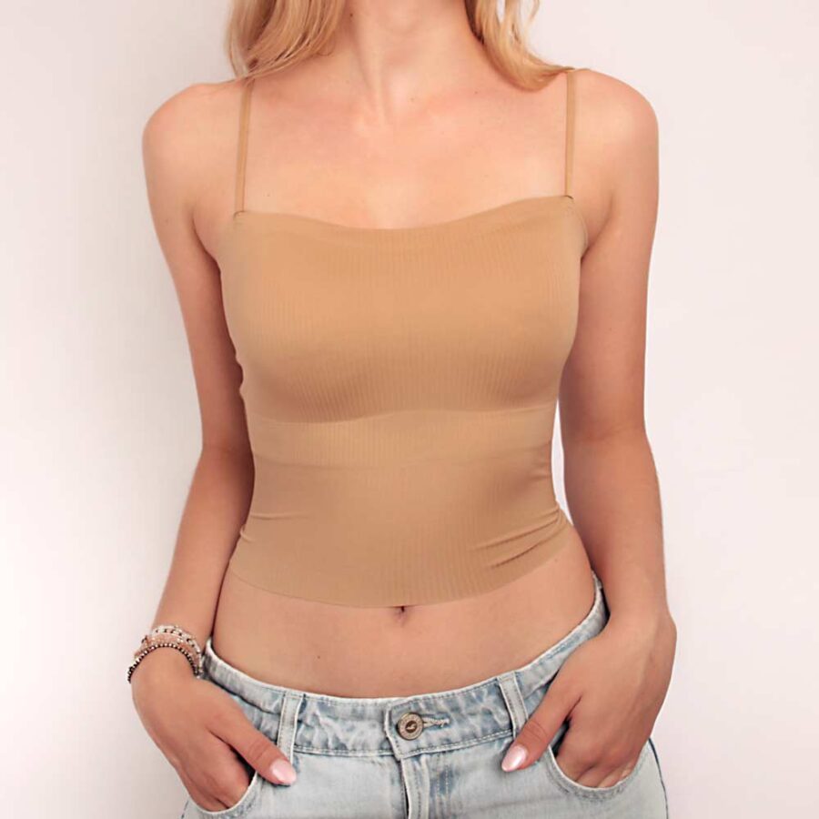 Petalane Top-Modell Elva in beige seitlich rechts